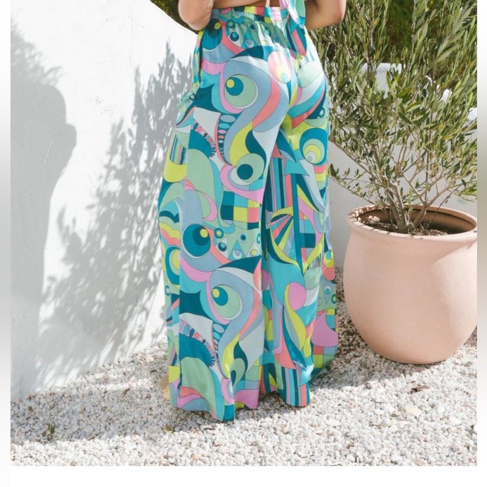 Show Me Your MuMu Irwin pants Go Go Luxe Satin size XL